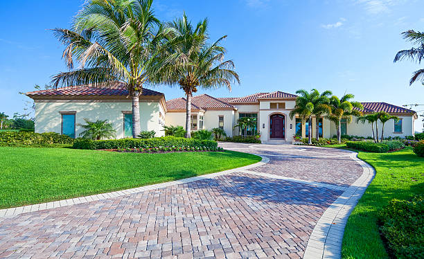 Cobblestone Driveway Pavers in Tahoma, CA